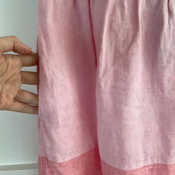 Cynthia Rowley Colour Block Linen Sundress Large - Picture 6 of 10